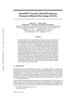 PrunePEFT: Iterative Hybrid Pruning for Parameter-Efficient Fine-tuning of LLMs
