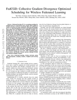 FedCGD: Collective Gradient Divergence Optimized Scheduling for Wireless Federated Learning