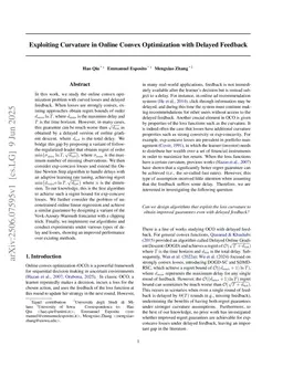 Exploiting Curvature in Online Convex Optimization with Delayed Feedback