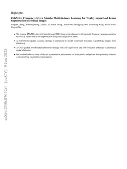 FMaMIL: Frequency-Driven Mamba Multi-Instance Learning for Weakly Supervised Lesion Segmentation in Medical Images
