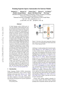 Training Superior Sparse Autoencoders for Instruct Models