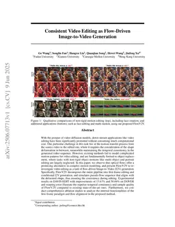 Consistent Video Editing as Flow-Driven Image-to-Video Generation