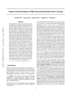 Graph-Assisted Stitching for Offline Hierarchical Reinforcement Learning