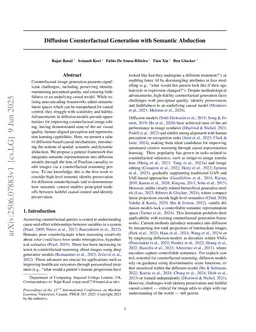 Diffusion Counterfactual Generation with Semantic Abduction
