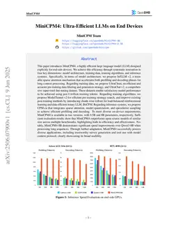 MiniCPM4: Ultra-Efficient LLMs on End Devices