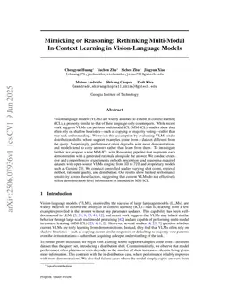 Mimicking or Reasoning: Rethinking Multi-Modal In-Context Learning in Vision-Language Models