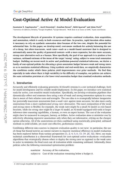 Cost-Optimal Active AI Model Evaluation