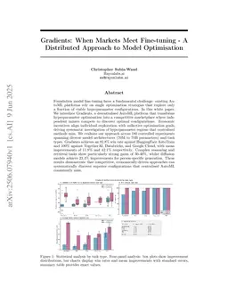 Gradients: When Markets Meet Fine-tuning -- A Distributed Approach to Model Optimisation