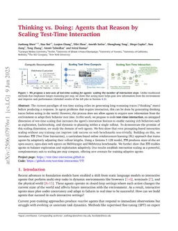 Thinking vs. Doing: Agents that Reason by Scaling Test-Time Interaction