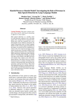 Hateful Person or Hateful Model? Investigating the Role of Personas in Hate Speech Detection by Large Language Models