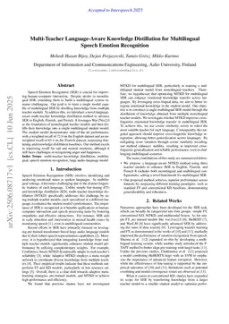 Multi-Teacher Language-Aware Knowledge Distillation for Multilingual Speech Emotion Recognition