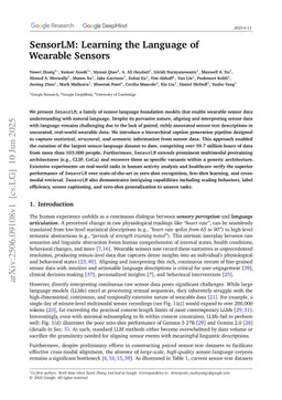 SensorLM: Learning the Language of Wearable Sensors