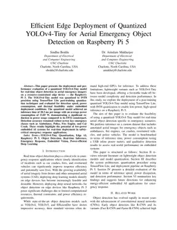 Efficient Edge Deployment of Quantized YOLOv4-Tiny for Aerial Emergency Object Detection on Raspberry Pi 5