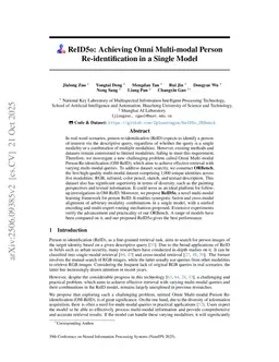ReID5o: Achieving Omni Multi-modal Person Re-identification in a Single Model