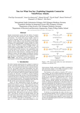 You Are What You Say: Exploiting Linguistic Content for VoicePrivacy Attacks
