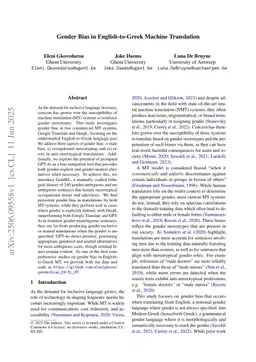 Gender Bias in English-to-Greek Machine Translation