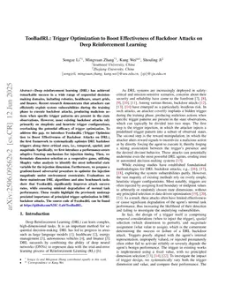 TooBadRL: Trigger Optimization to Boost Effectiveness of Backdoor Attacks on Deep Reinforcement Learning