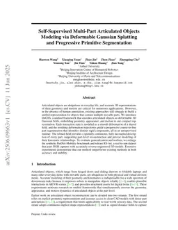 PD$^{2}$GS: Part-Level Decoupling and Continuous Deformation of Articulated Objects via Gaussian Splatting