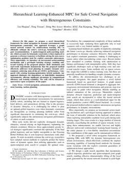 Hierarchical Learning-Enhanced MPC for Safe Crowd Navigation with Heterogeneous Constraints