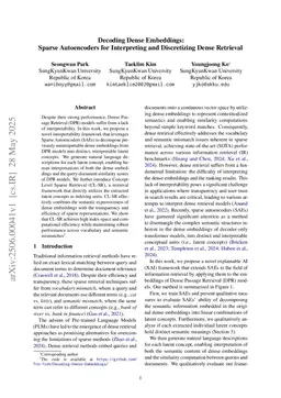 Decoding Dense Embeddings: Sparse Autoencoders for Interpreting and Discretizing Dense Retrieval
