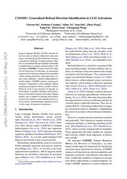 COSMIC: Generalized Refusal Direction Identification in LLM Activations