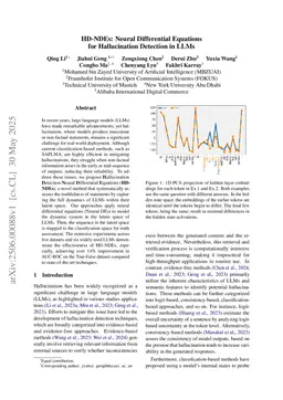 HD-NDEs: Neural Differential Equations for Hallucination Detection in LLMs