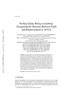 Feeling Guilty Being a c(ai)borg: Navigating the Tensions Between Guilt and Empowerment in AI Use