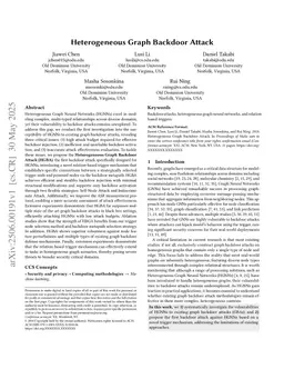 Heterogeneous Graph Backdoor Attack
