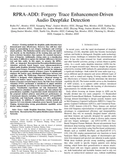 RPRA-ADD: Forgery Trace Enhancement-Driven Audio Deepfake Detection