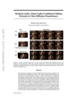 SkyReels-Audio: Omni Audio-Conditioned Talking Portraits in Video Diffusion Transformers