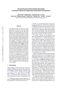 Toward Structured Knowledge Reasoning: Contrastive Retrieval-Augmented Generation on Experience