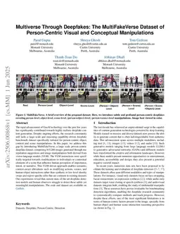 Multiverse Through Deepfakes: The MultiFakeVerse Dataset of Person-Centric Visual and Conceptual Manipulations