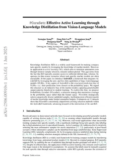 PCoreSet: Effective Active Learning through Knowledge Distillation from Vision-Language Models