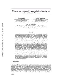 GRAM: Spatial general-purpose audio representation models for real-world applications