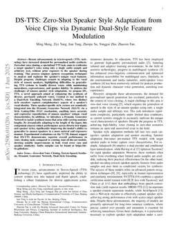 DS-TTS: Zero-Shot Speaker Style Adaptation from Voice Clips via Dynamic Dual-Style Feature Modulation