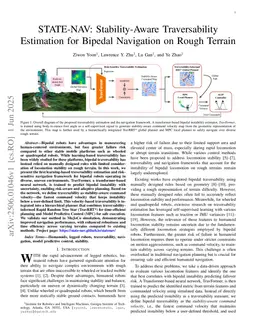 STATE-NAV: Stability-Aware Traversability Estimation for Bipedal Navigation on Rough Terrain