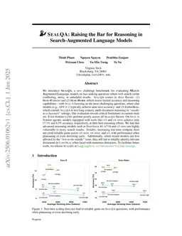 SealQA: Raising the Bar for Reasoning in Search-Augmented Language Models