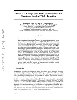 ProstaTD: Bridging Surgical Triplet from Classification to Fully Supervised Detection