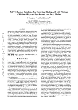 WCTC-Biasing: Retraining-free Contextual Biasing ASR with Wildcard CTC-based Keyword Spotting and Inter-layer Biasing
