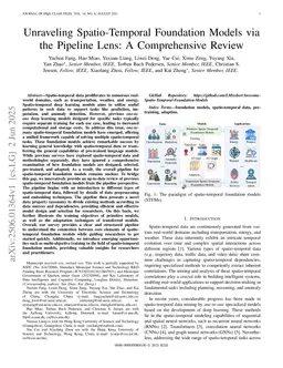 Unraveling Spatio-Temporal Foundation Models via the Pipeline Lens: A Comprehensive Review