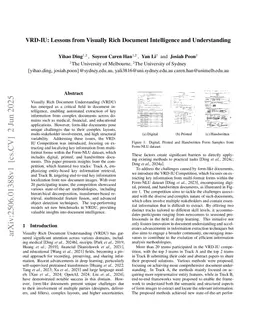 VRD-IU: Lessons from Visually Rich Document Intelligence and Understanding