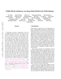 NTIRE 2025 the 2nd Restore Any Image Model (RAIM) in the Wild Challenge