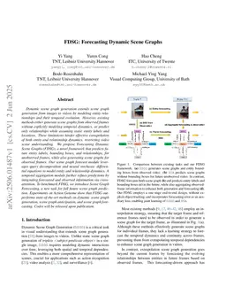 FDSG: Forecasting Dynamic Scene Graphs
