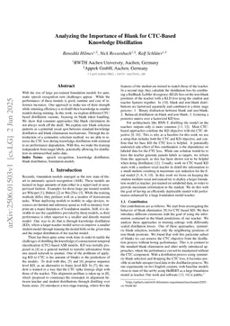 Analyzing the Importance of Blank for CTC-Based Knowledge Distillation