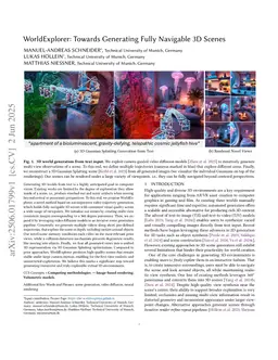 WorldExplorer: Towards Generating Fully Navigable 3D Scenes