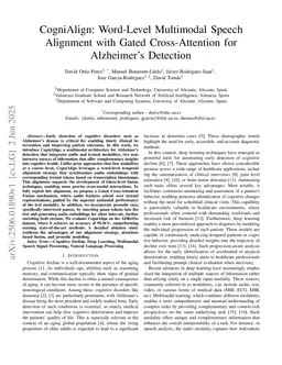 CogniAlign: Word-Level Multimodal Speech Alignment with Gated Cross-Attention for Alzheimer's Detection