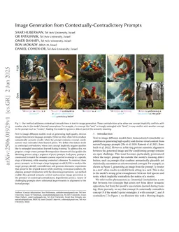 Image Generation from Contextually-Contradictory Prompts