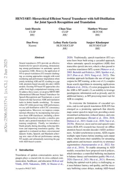 HENT-SRT: Hierarchical Efficient Neural Transducer with Self-Distillation for Joint Speech Recognition and Translation