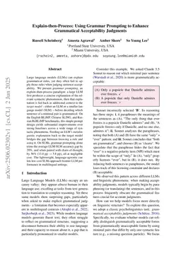 Explain-then-Process: Using Grammar Prompting to Enhance Grammatical Acceptability Judgments