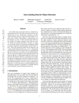 Auto-Labeling Data for Object Detection